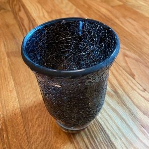 Decorative Shattered Glass Vase